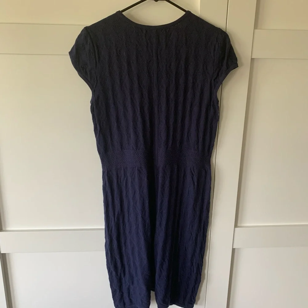 Tommy Bahama navy knit dress - Picture 2 of 4